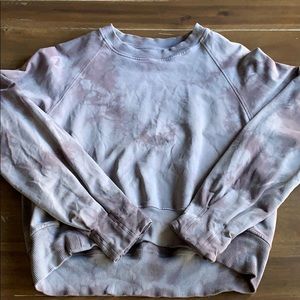 Lululemon tie-dye sweatshirt!